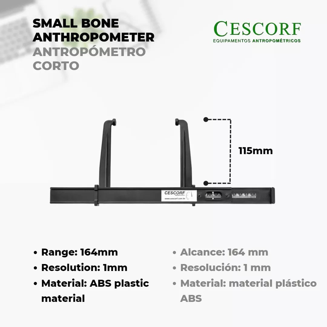 Antropómetro Corto Cescorf Innovare